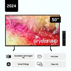 SAMSUNG - Televisor 50 Crystal UHD 50DU7000 2024