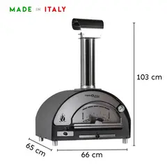 TRANQUILLI FORNI - Horno de Leña para pizzas I Tamaño Baby I Griafito
