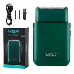 GENERICO - Afeitadora Mini Shaver Patillera Vgr V-390 Viaje Recargable