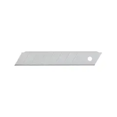 TRUPER - Estuche con 10 cuchillas SK2 de 18 mm para cutter, Expert