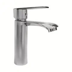 ALFA - Llave Lavatorio Mezcladora Monocomando Pesado Cromado