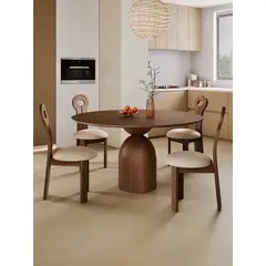 STIL NOVO - JUEGO DE COMEDOR 4 SILLAS AUSTIN BEIGE