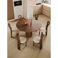 STIL NOVO - JUEGO DE COMEDOR 6 SILLAS AMADEO BEIGE