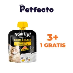 YOWUP - PACK YOGURT SKIN & HAIR PARA GATOS 85 gr.