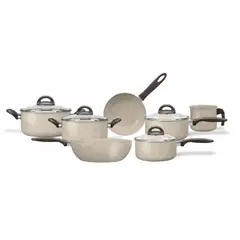 BRINOX - Juego de Ollas 11 Piezas Ceramica Suprema