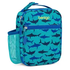 BENTGO - Porta Lonchera Tote Insulada Kids - Tiburon