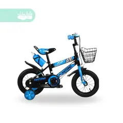 GENERICO - Bicicleta infaltil aro 12 para niño xwtong color azul