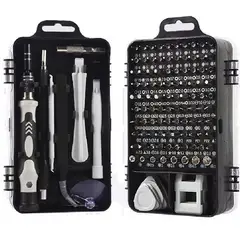 GENERICO - Kit Destornillador 117 Pz, Consolas, Laptop, Mac, Celulares