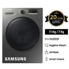 SAMSUNG - LAVASECA ECOBUBBLE AIRWASH™ 11 KG / 7 KG WD11T4046BX/PE