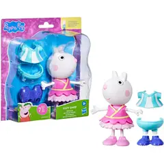 PEPPA PIG - Peppa Pig - Suzy Oveja de 15cm con accesorios