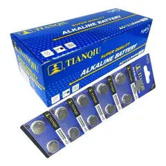 GENERICO - 200 Pilas Ag13 / 357 / Lr44 MARCA TIANQIU (20 BLISTER X 10 UNID)