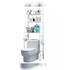 OEM - ORGANIZADOR DE BAÑO 3 NIVELES BLANCO