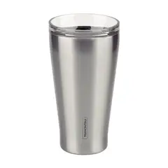 TRAMONTINA - VASO TERMICO CON TAPA 550 ML PLATEADO EXATA