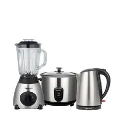 IMACO - Combo licuadora 1.5lts olla arrocera 1.2lts hervidor 1.7lts