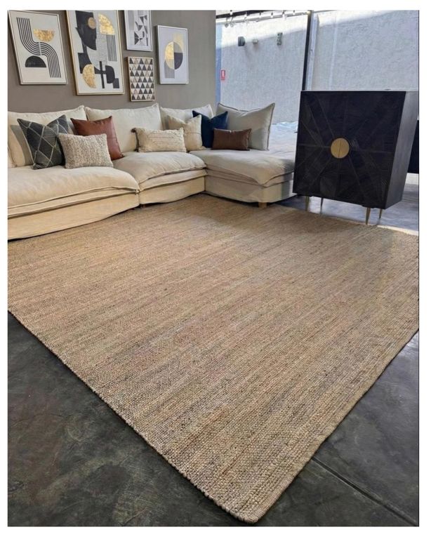 Alfombra Yute Decoghar Grey IC15187 280x365cm