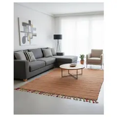 GENERICO - Alfombra Yute Decoghar Rayon Tussle IC13439 150x240cm