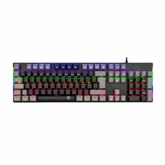 T-DAGGER - Teclado Gamer Naxox Rainbow T-Tgk310-Gw-Sp BlackGrey Switch