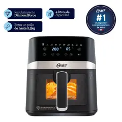 OSTER - Freidora de aire Oster 4 LT DiamondForce - CKSTAF40WDDF-053