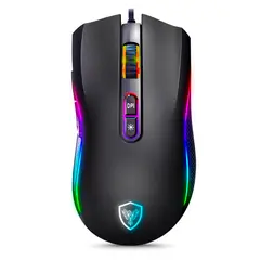MICRONICS - Mouse Gamer Kripton 12800 Dpi Rgb 7 Botones