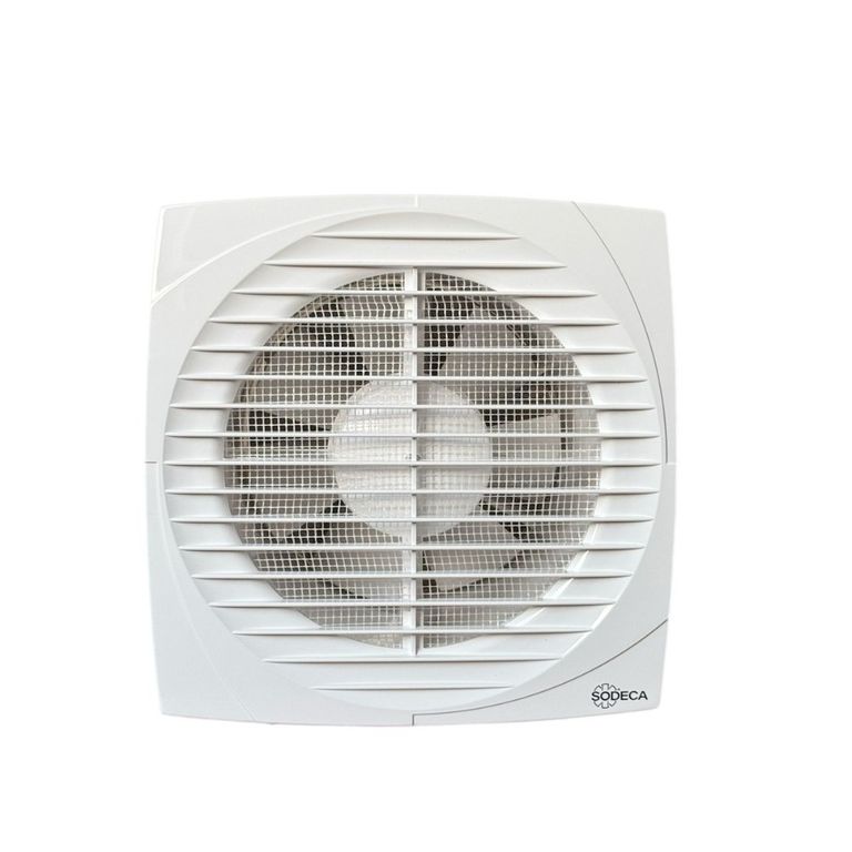 Extractor axial para baño EDMF-120 Sodeca para 5m²