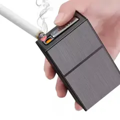 GENERICO - Cigarrera Recargable Encendedor Eléctrico