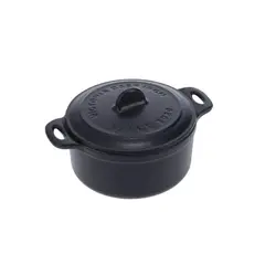 VICTORIA - MINI OLLA COCOTTE DE HIERRO FUNDIDO CURADO DE 0.3 LT