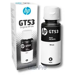 HP - Botella de Tinta GT53 Negro 1VV22AL Original