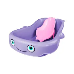 BASA - Bañera Ballenita Feliz Lila 8550+asiento