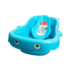 BASA - Bañera Ballenita Feliz Celeste 8550+asiento