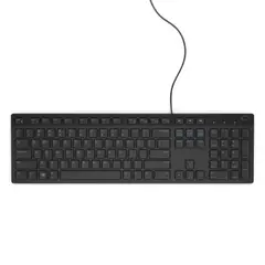 DELL - Teclado Multimedia KB216 Cableado US Color Negro - 580-ADMT