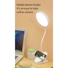 GENERICO - Lampara LED Usb Con Clip 3 Tonos De Luz