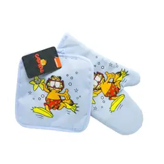 GARFIELD - Guante y Toma olla de Cocina Adulto