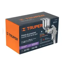 TRUPER - Pistola para pintar gravedad