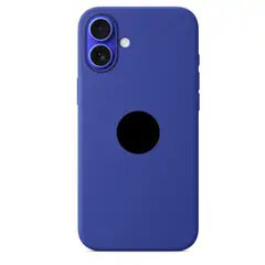 CASE - Case de Silicona Para Iphone 16 - Azulino