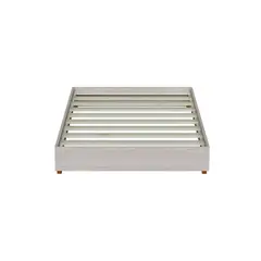 MUEBLES MACRUMO - TARIMA 20CM BÁSICA CON ENCAJE 1PLZ COLOR ARENA