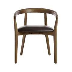 GENERICO - Silla de Comedor SoftCurve - Marrón