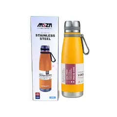 GENERICO - Termo Estilo Botella de 1000 ML de Acero Inoxidable - Amarillo