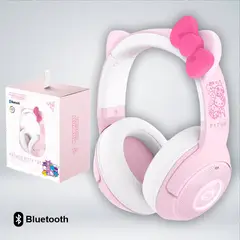 RAZER - AUDIFONO KRAKEN BT HELLO KITTY AND FRIENDS EDICION CHROMA QUARTZ