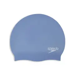 Speedo - Gorro para Natación Speedo Long Hair Blue Purple