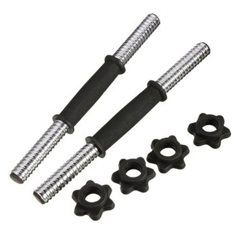 Manubrio Mancuernas Con Seguros PVC - Jeves