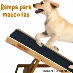 GENERICO - RAMPA Regulable para Mascotas Cachorros o Mayores de Edad