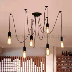 GENERICO - Lámpara Colgante Vintage Medusa