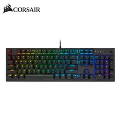 CORSAIR - El teclado mecánico de juego CORSAIR K60 RGB PRO LOW PROFILE - CHERRY MX Low Profile Speed
