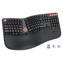 MEETION - Combo Teclado con Mouse Recargable Director C2