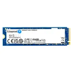 KINGSTON - Unidad en estado solido 1000GB NV3 PCIe 4.0 NVMe M.2 SSD