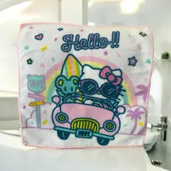 ROMAX - Toalla de Mano Back To School Gata Kitty - Variado