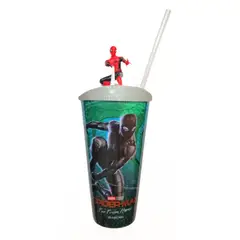 MARVEL - Vaso de plástico grande - Tomatodo diseño Spiderman película