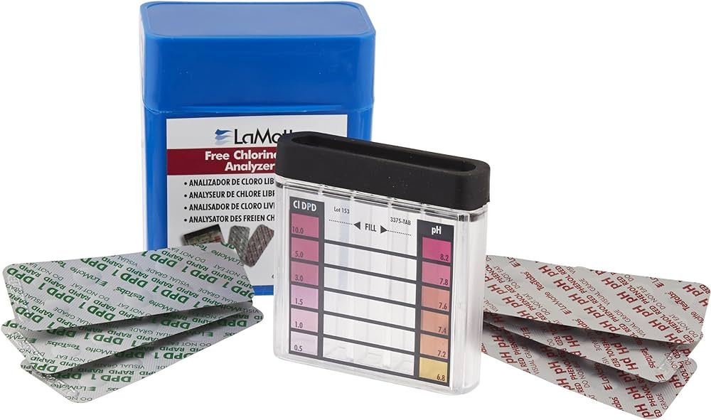 Kit Medidor de Cloro y pH para Agua Potable LaMotte XX01308