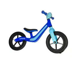 GENERICO - Biciclete de Equilibrio para Niños con Bluetooth Azul Aro 12