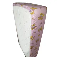 GENERICO - Sabanas Bajera - Ajustable con elástico de Cuna-pack 2 UND